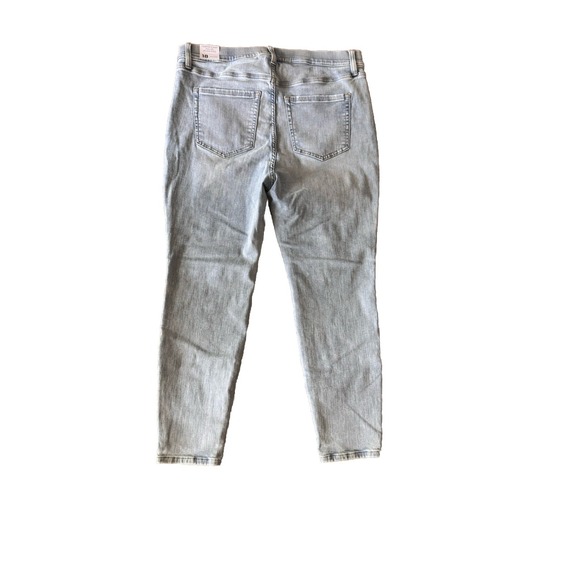 LANE BRYANT  PULL-ON ANKLE HIGH-RISE JEGGINGS Leggings CROP JEANS~Size 18 #D‎ - Picture 2 of 7